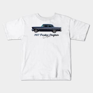 1957 Pontiac Chieftain Coupe Kids T-Shirt